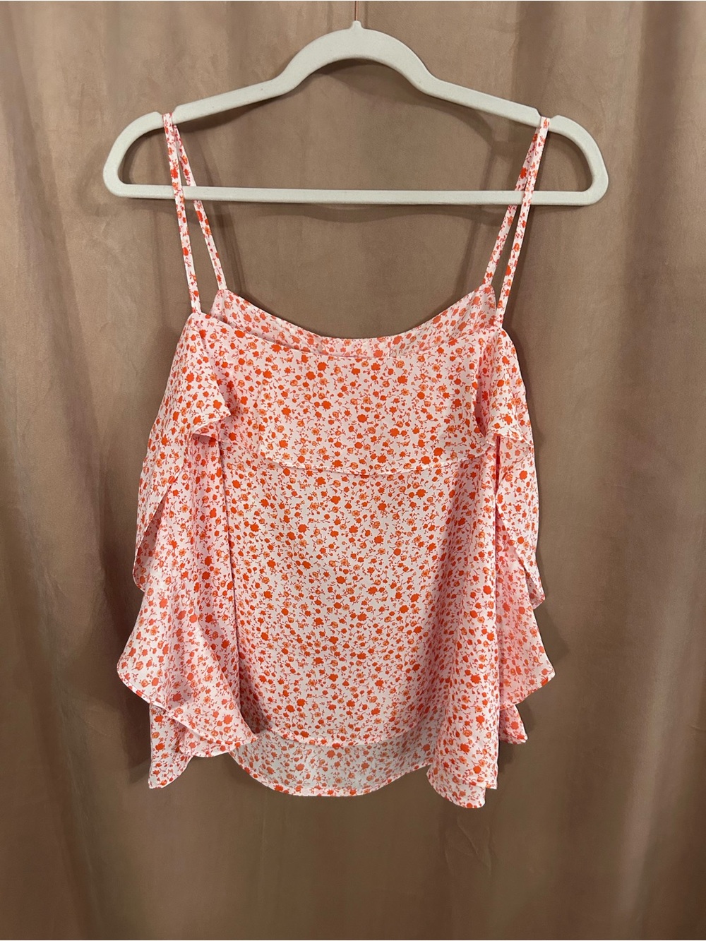 PINK LILY RUFFLE TOP - Picture 7 of 7